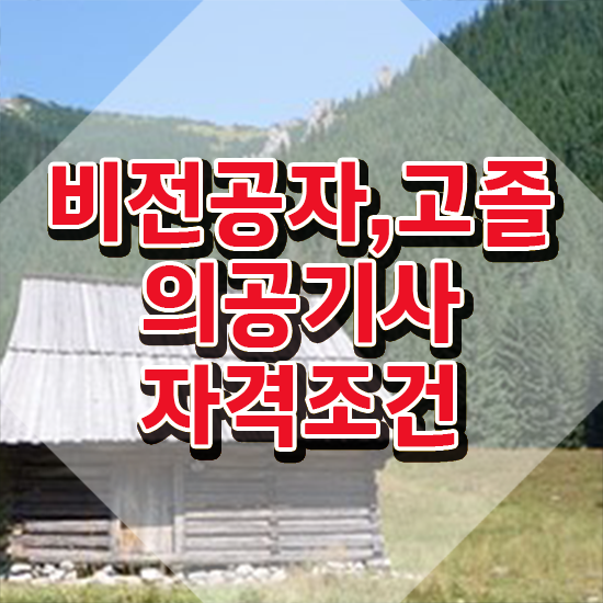  의공기사 자격증 의공기사 취득자격 독학으로 4달만에 끝낸 과정