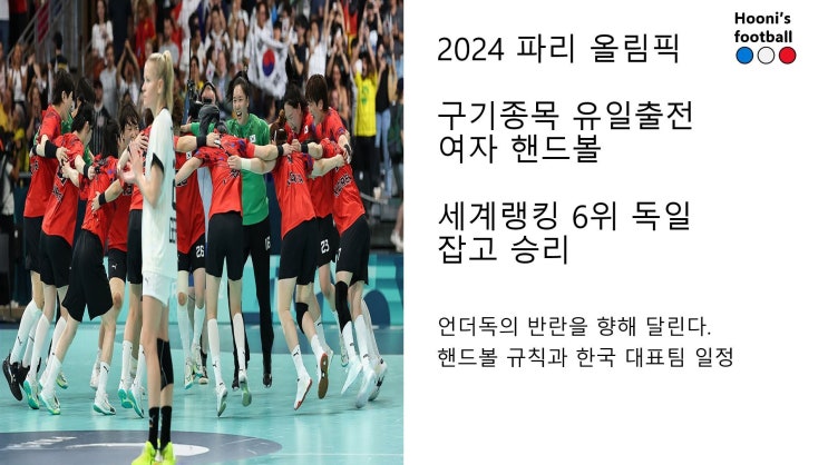 <b>8강행</b> 청신호 대한민국 <b>여자핸드볼</b>- <b>핸드볼</b> 규칙과 관전... 