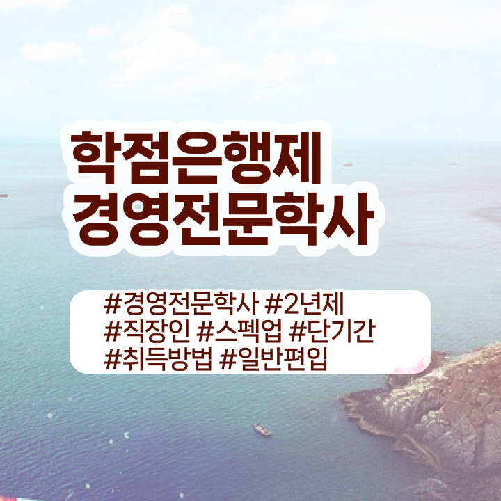  명지대 경영학과 , 경영학과 학은제 동영상만 듣고 편하게 완료한 방법