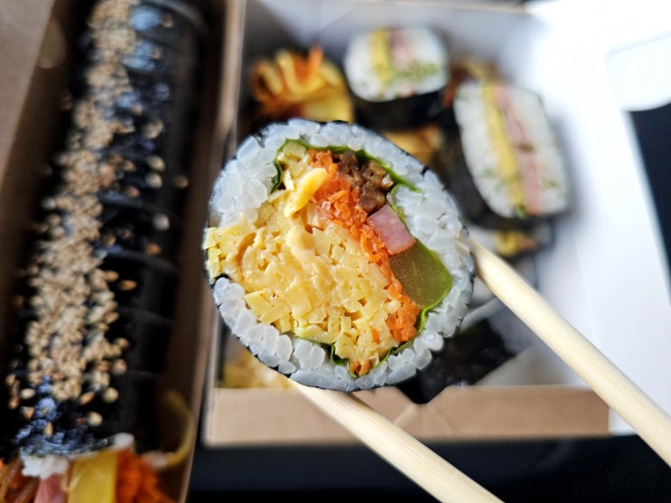  부산 영도 맛집-왕계란김밥 무스비가 맛있는 김밥집 [태종대김밥] 주차정보