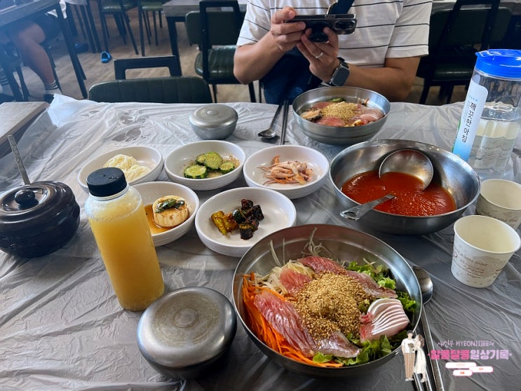  울릉도 물회 맛집 '신비섬횟집' 주차/웨이팅/대만족후기