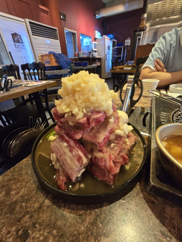  호보식당 성수직영점 성수맛집 마늘갈비가 맛있는 고기집