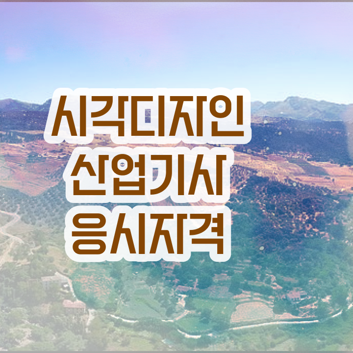  시각디자인산업기사 시험응시조건 인강으로 쉽고 빠르게 끝낸 방법