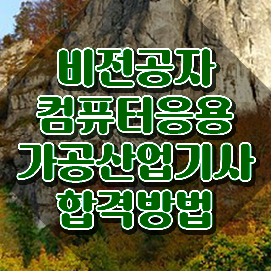  컴퓨터응용가공산업기사 필기 난이도 컴퓨터응용가공산업기사 시험응시자격 온라인으로 단기간에 끝낸 과정