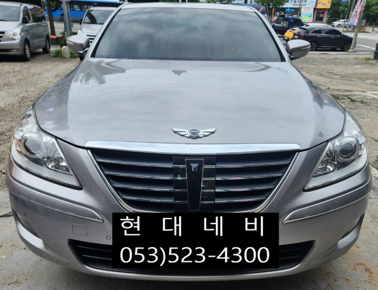  대구 제네시스BH AVN 순정네비게이션 화면백화 화면출력불량 수리