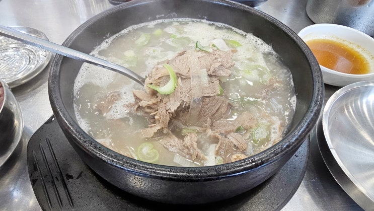  구리 우리나라국밥 사노동 국밥집 주 3회는 갑니다.