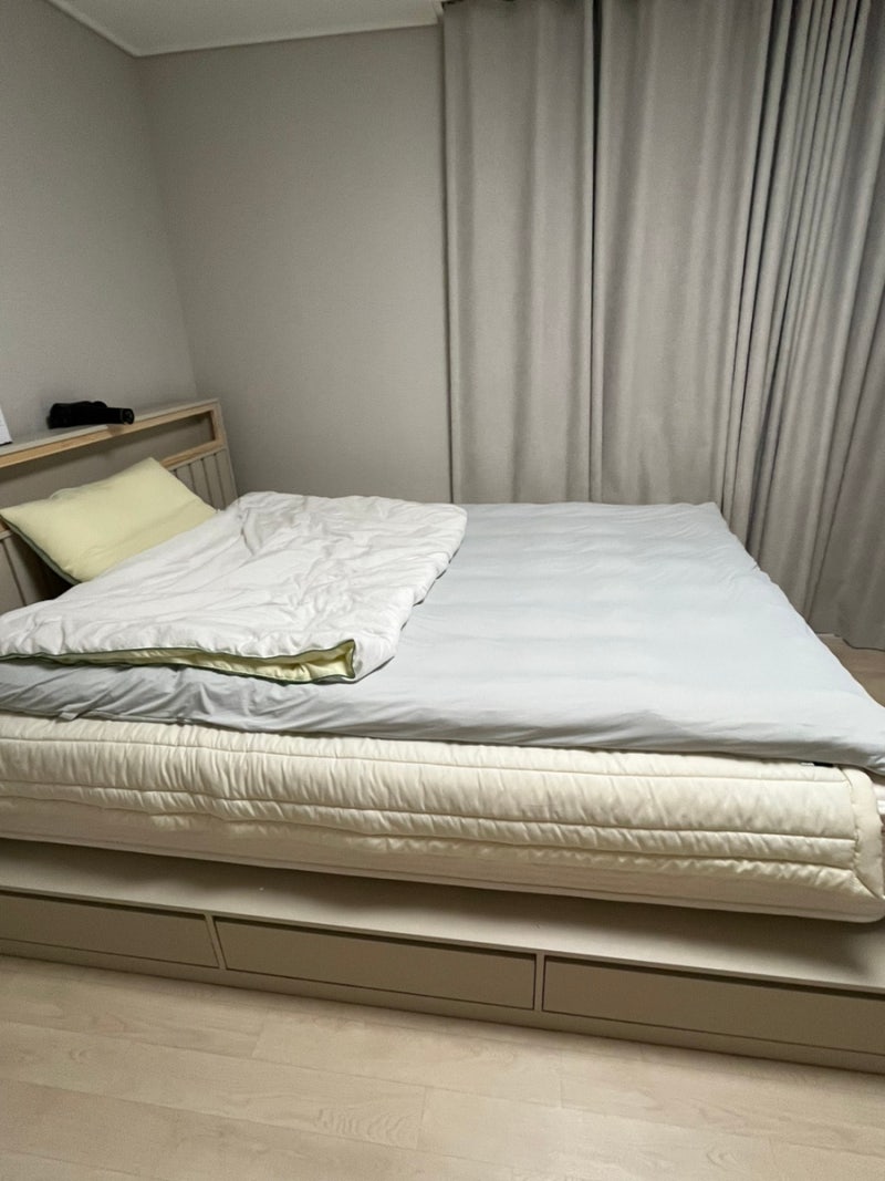 푹신한 누잠 토퍼 매트리스 커버 위생적이고 시원해