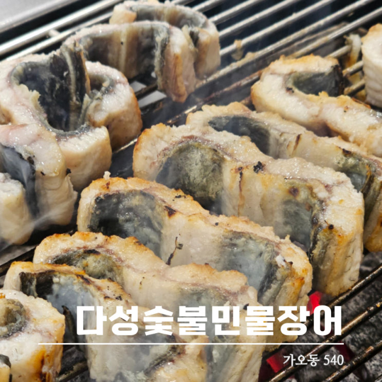  대전 가오동맛집 다성숯불민물장어 맛있게 몸보신해요