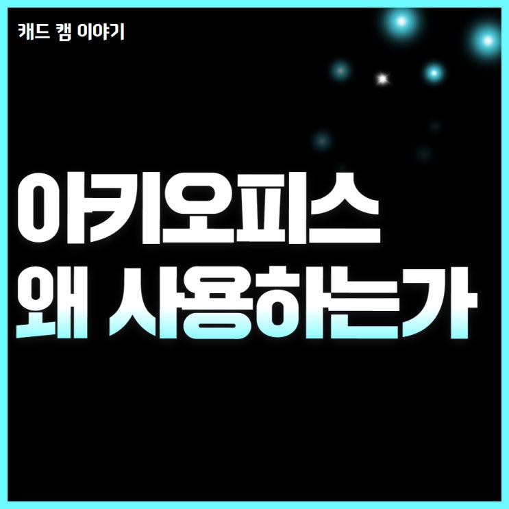  아키오피스 초강력 기능 알아보기