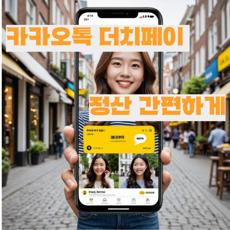  카카오톡 더치페이 정산 간편하게