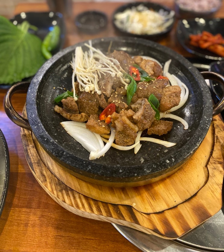  대흥동 고기 맛집 초나정갈비집에서 석갈비 점심특선 추천