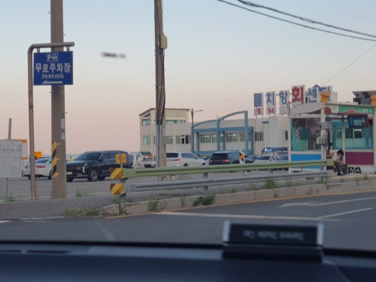  설악항 회센터 대신 물치항회센터 강원도여행 1일차