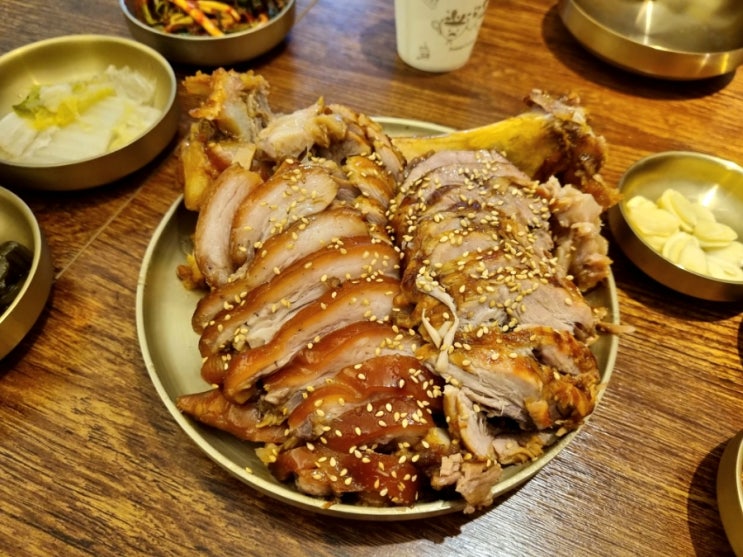  고잔동 신도시 안산 문화광장 족발 맛집 팔도만족 고잔점