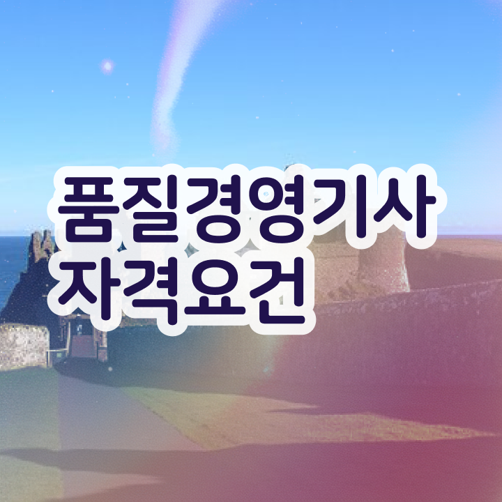 품질경영기사 필기 단기완성(2021) 품질경영기사 시험응시조건 독학으로 5달만에 완료한 과정