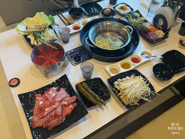 가산동무한리필 셀프바 샤브샤브&월남쌈 샤브쌈주머니