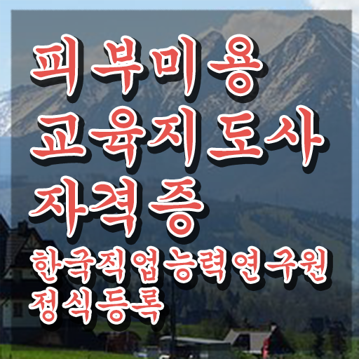  일산피부학원 , 피부미용교육지도사 자격증 취득한 과정 핵심 정보