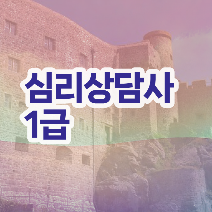  청소년 심리상담 자격증 , 심리상담사 자격증 1급,2급 동시에 준비한 방법 짚어드려요