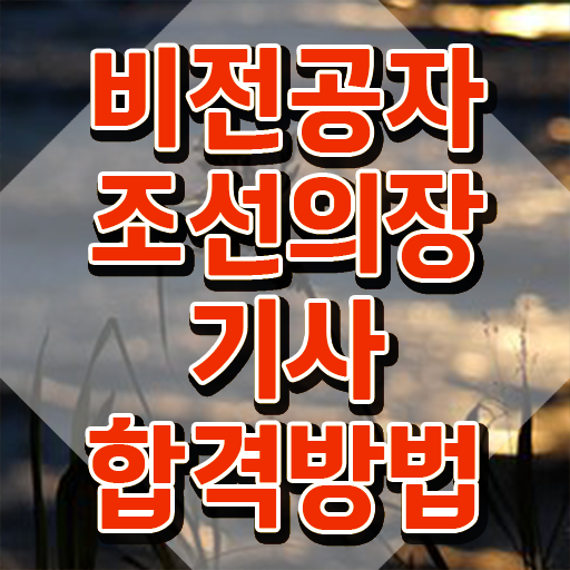  조선의장기사 응시자격 독학으로 4달 안에 끝낸 과정