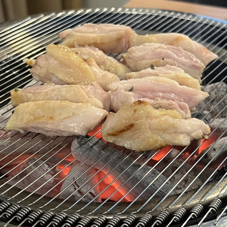  마포역 맛집 정성이닭 숯불닭갈비 회식장소