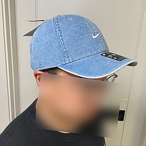 나이키 모자 사이즈 넉넉한 언스트럭처 데님 캡 구매후기