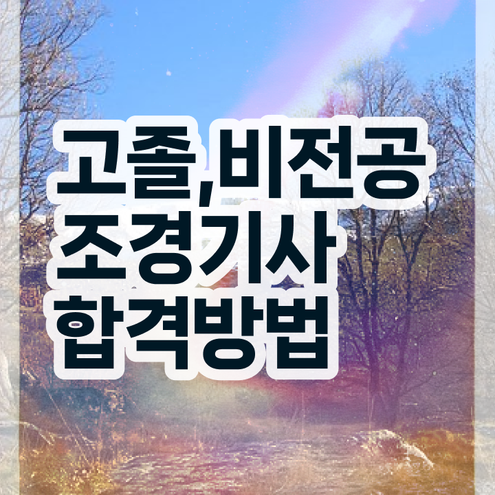  조경 기사교재 조경기사 응시조건 인강만 듣고 5달만에 성공한 과정