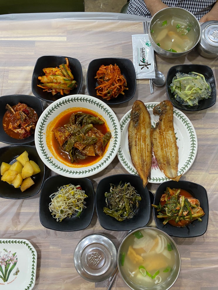  서천 서해안식당 티비출연 서천생선구이 맛집 박대정식전문점 장항아침식사되는곳