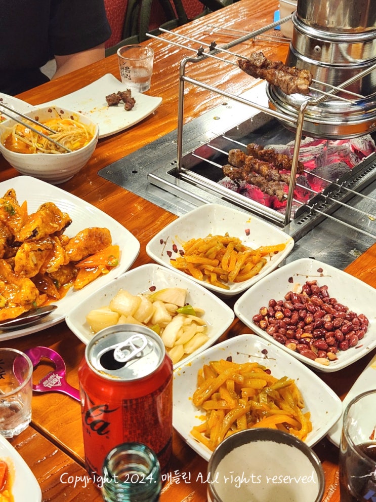  강남역맛집 한성양꼬치 강남2호점 내돈내산 후기 메뉴추천 주차팁까지