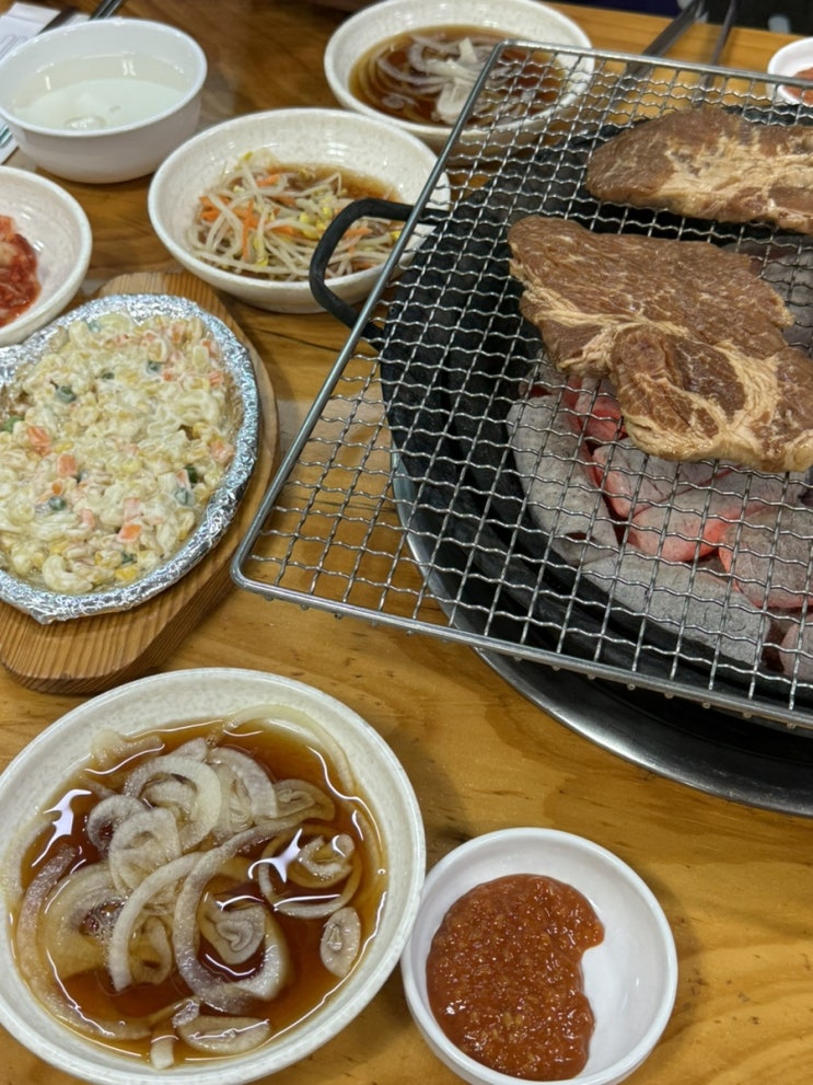  안산 갈비 삼겹실 맛집 무한리필 우림관화로구이 반월점