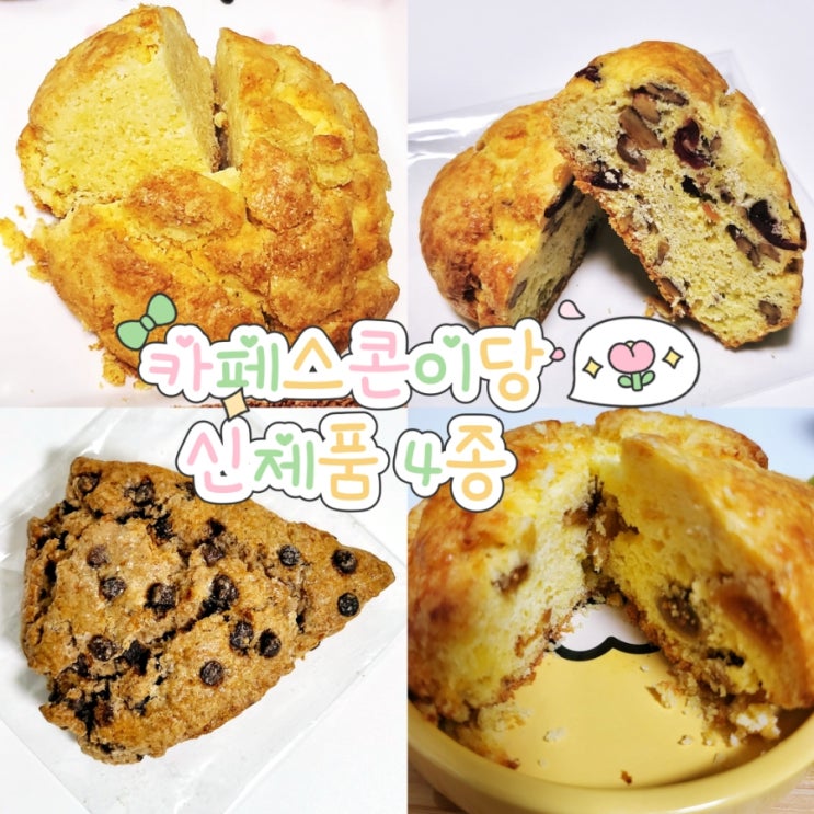  부산 해운대구 좌동 스콘 맛집 스콘이당 카페 신제품 4종 후기 (feat. 베스트리뷰 당첨)