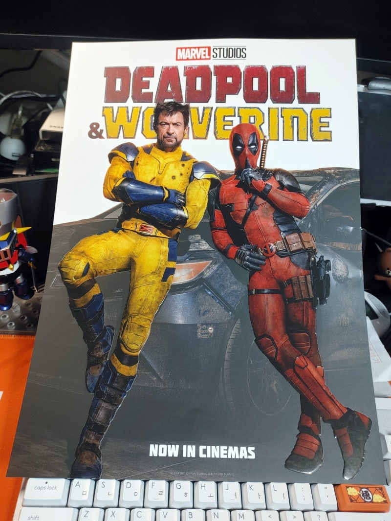 데드풀과 울버린 후기 및 특전 포스터 얼리버드 스티커, 쿠키 O, 반가운 추억의 캐릭터들(약스포) : 네이버 블로그, image size:800x1066