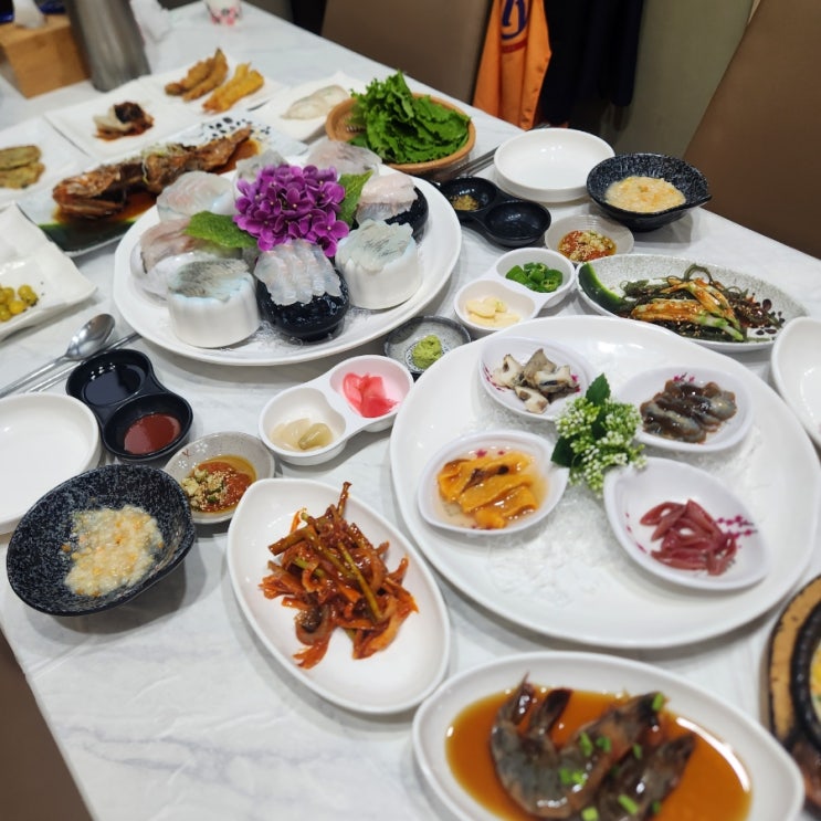  [인천 소래포구 맛집] 소래포구역 횟집 추천 쫄깃한 회 코스요리 특선회 활어회 솔직후기 소래타운