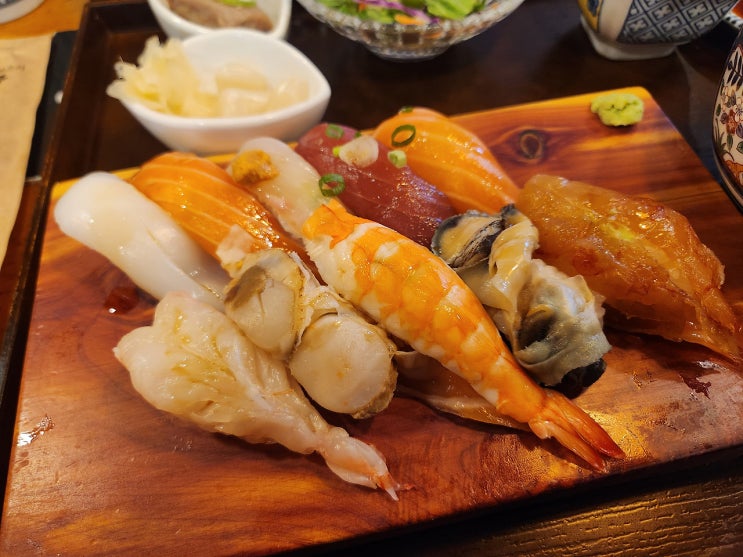  대학생들의 식사 데이트 장소, 초밥 맛집 / 왕십리역 스시도쿠