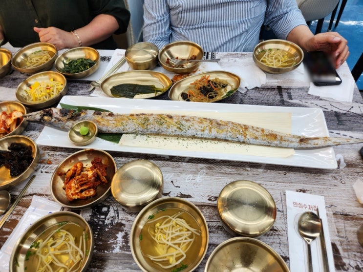  서귀포 갈치구이 바다어멍 서귀포올레시장본점 통갈치구이 10찬
