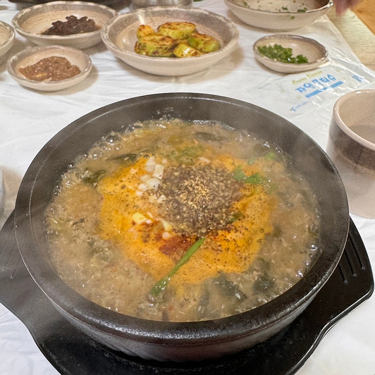  부모님 모시고 간 몸보신 맛집 대전 괴정동 논뚜렁추어탕