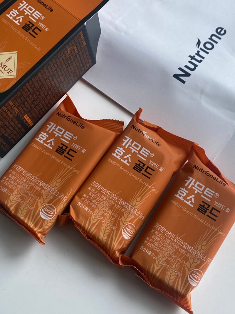 곡물 효소 추천 내돈내산 뉴트리원 카무트 효소 골드 먹는 법