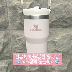 스탠리 아이스 플로우 플립스트로 텀블러 일주일 사용 후기 (로츠쿼츠 591)