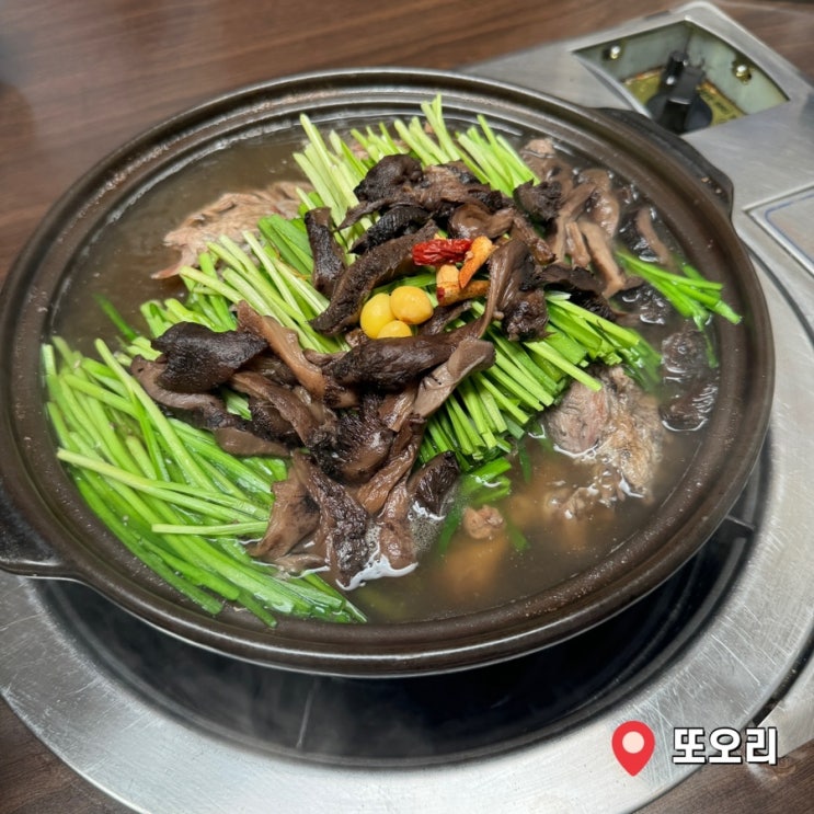  혜화역 백숙 맛집 또오리 오리능이한방백숙 몸보신 제대로 하고옴