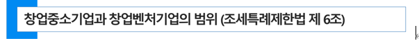  창업중소기업 감면 적용 건설업 영위여부- 하나더 세무회계