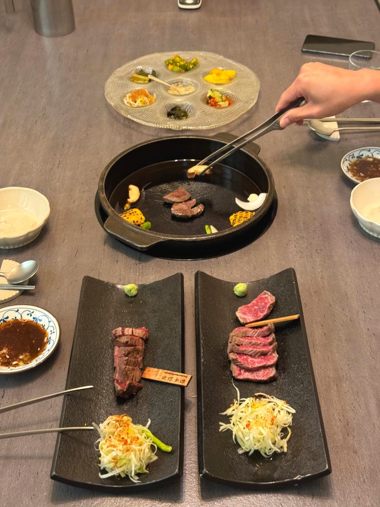  여의도 한우 맛집 도쿄등심 고급스러운 프라이빗 룸식당 데이트