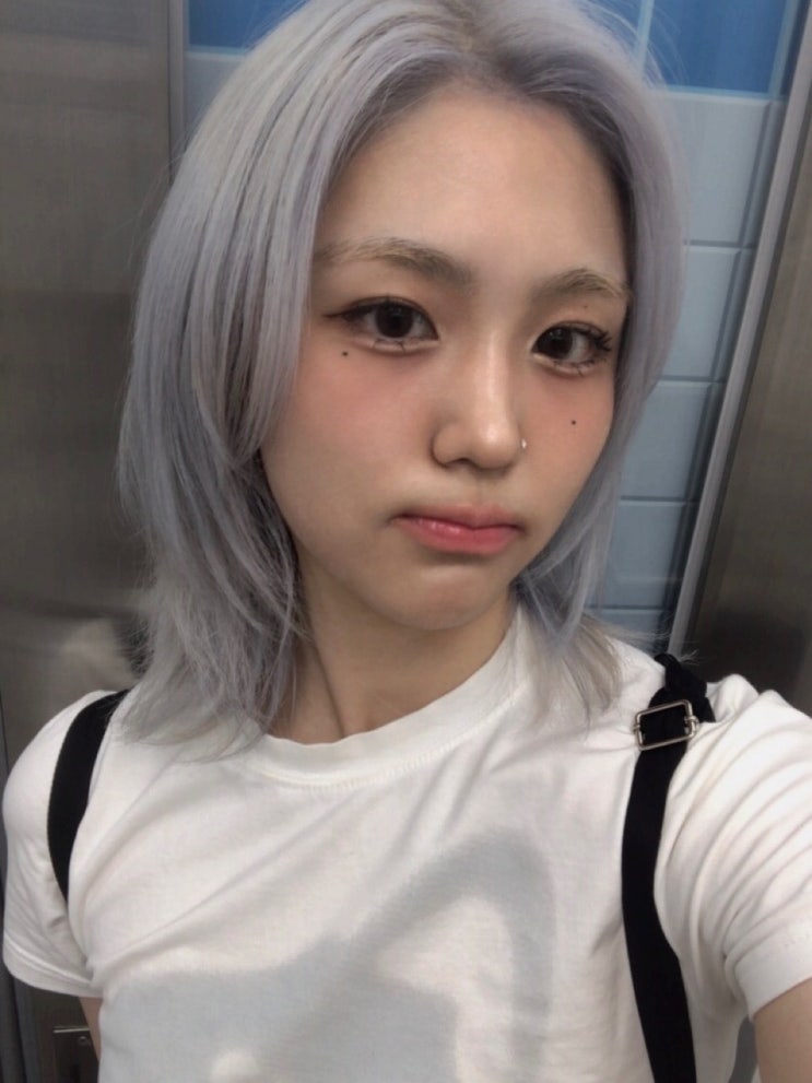  보그헤어 홍대점 구슬 수석디자이너 백금발