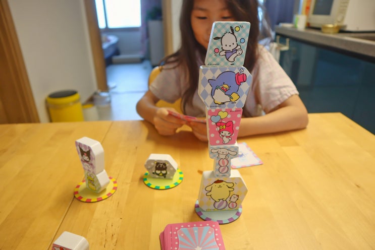  보드게임추천, 아이와 함께 뒤죽박죽 서커스 산리오캐릭터즈 보드게임!