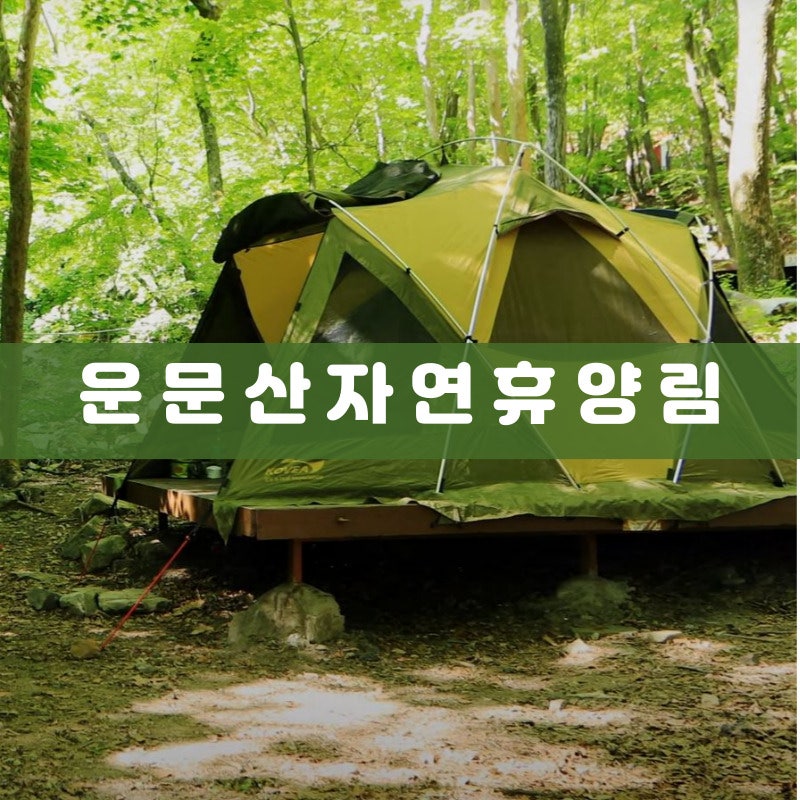 운문산 자연휴양림에서 산책, 물놀이, 캠핑, 주변 맛집 및 주차장 소개