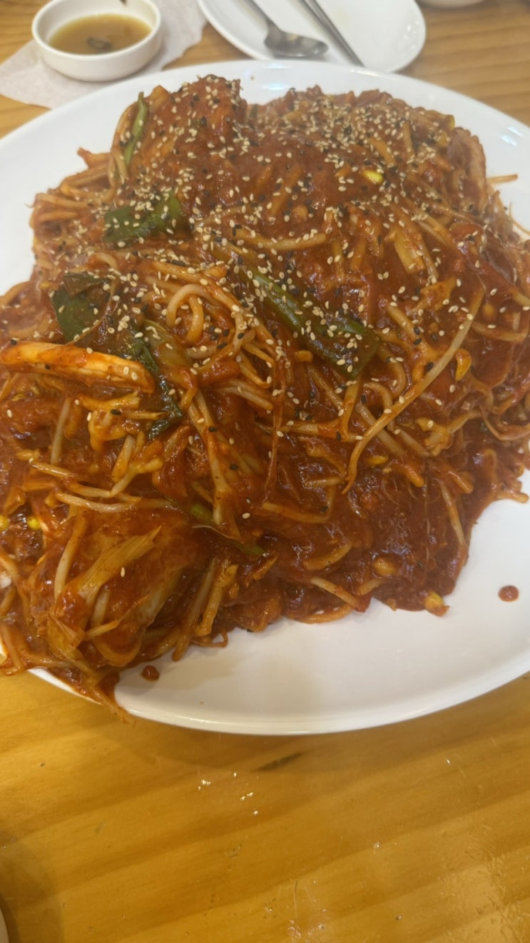  2024.07.28 점심 아구 낙지찜