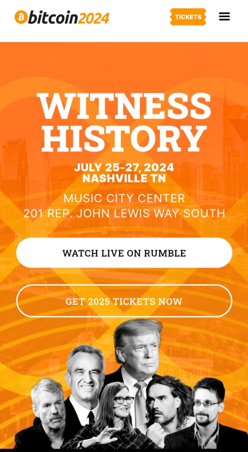 비트코인 2024 컨퍼런스, 도널드 트럼프 연설 요약 : 네이버 블로그