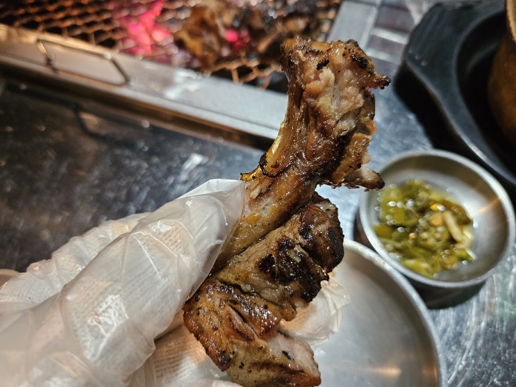  신논현 고기집 해몽 강남 쪽갈비 맛집 웨이팅 테이블링