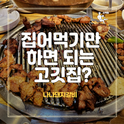  시흥시 정왕동 맛집 다 구워주는 고깃집 : 나나돼지갈비 양념돼지갈비 추천