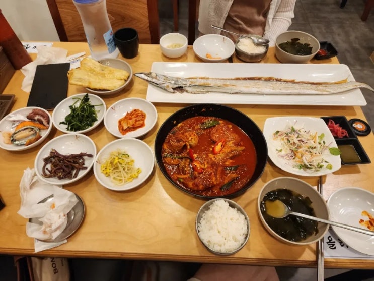  올레 삼다정, 제주 서귀포 올레시장근처 통갈치구이 맛집