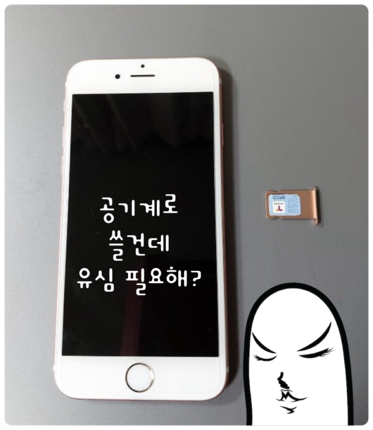  [Q&A] 아이폰 사진용 공기계, 유심 필요한가요?