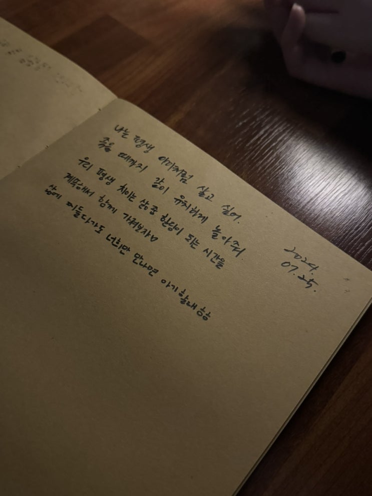  7월 넷째주, 냐암의 일상