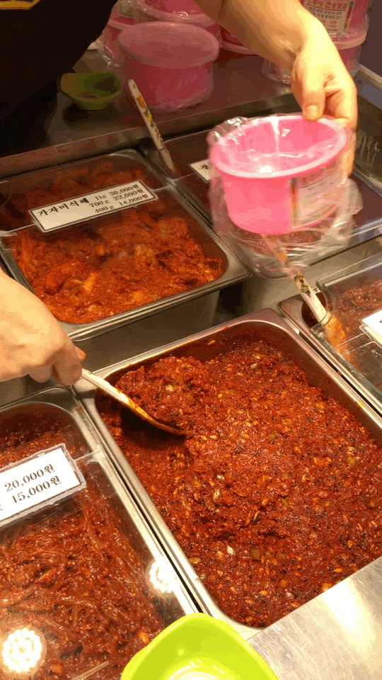  속초 젓갈 맛집 황부자젓갈 속초 중앙시장 젓갈 포장